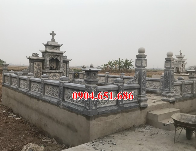 Khu lăng mộ công giáo thiết kế chuẩn kích thước phong thủy tại Bình Định