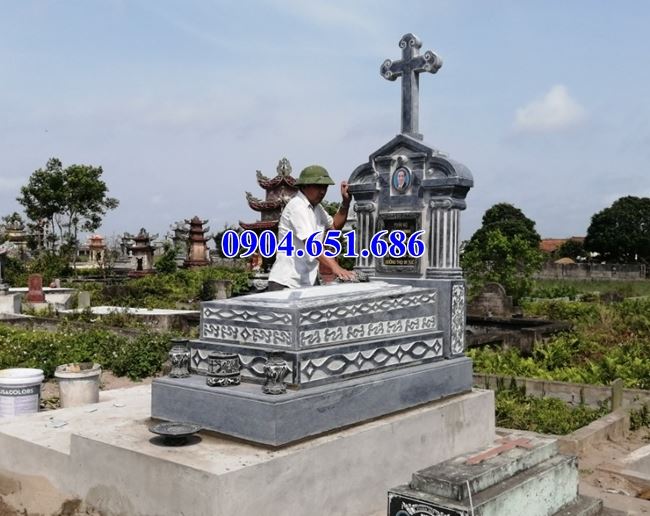 Kích thước xây mộ đá công giáo ở Bình Định