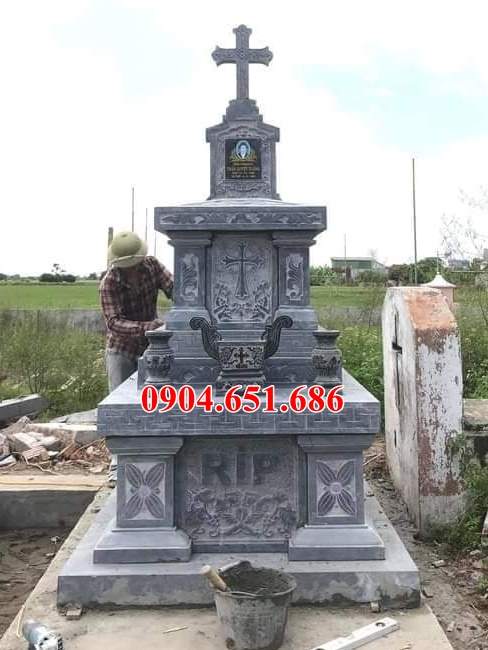 Xây mộ đá công giáo đẹp tại Quảng Trị – Nhận làm lăng mộ đạo tại Quảng Trị