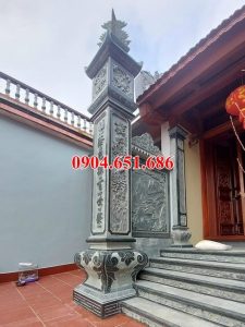 76 Mẫu cột đồng trụ đẹp nhà thờ họ tại Quảng Ngãi – Cột đèn nhà thờ họ
