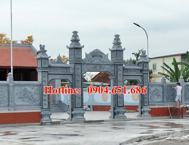 Mẫu cổng tam quan nhà thờ họ, từ đường đẹp bán tại Lâm Đồng, Gia Lai, Kon Tum, Đắk Lắk, Đắk Nông
