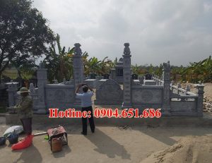 037 Mẫu khu lăng mộ đá đẹp bán tại Nghệ An – Nghĩa trang gia đình tại Nghệ An