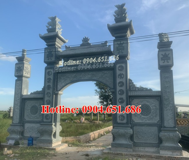 Lắp đặt cổng đá đẹp tại Lạng Sơn – 12 Mẫu cổng đá nhà thờ họ đẹp tại Lạng Sơn