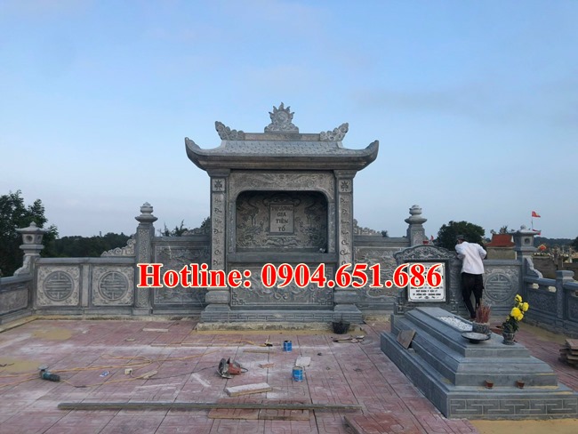 Mẫu lăng mộ đá gia đình, gia tộc đẹp bán tại Tuyên Quang