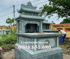 Mẫu mộ đá nhất táng đẹp bán tại Tiền Giang 17 – Mộ đá tại Tiền Giang