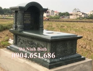 Mẫu mộ đá nhất táng đẹp bán tại Vĩnh Long 36 – Mộ nhất táng Vĩnh Long