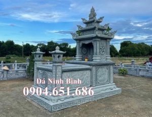Mẫu mộ đá nhất táng đẹp bán tại An Giang 86, Mộ đá đẹp tại An Giang