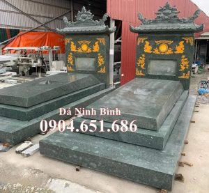Mẫu mộ đá nhất táng đẹp bán tại Hậu Giang 76 – Mộ đá đẹp tại Hậu Giang