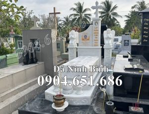 Mẫu mộ đá công giáo đẹp bán tại Sài Gòn 50MCG – Mộ đạo thiên chúa Thành Phố Hồ Chí Minh