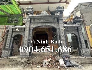 Xây dựng cổng tam quan chùa tại Hồ Chí Minh –  Cổng chùa đẹp Thành Phố Hồ Chí Minh