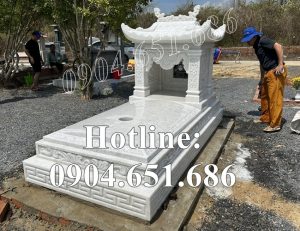 Bán mẫu mộ đá trắng đẹp tại Bình Phước 93 – Mộ đá tại Bình Phước