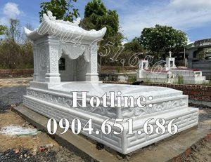 Mẫu mộ đá trắng đẹp bán tại Sài Gòn 50 – Mộ đá tại TP Hồ Chí Minh