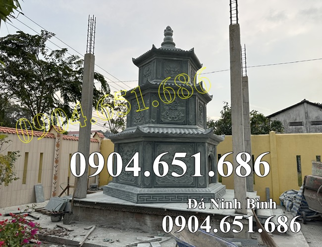 Địa chỉ bán tháp để tro cốt, hài cốt tại Long An - Bán tháp đá khối tại Long An
