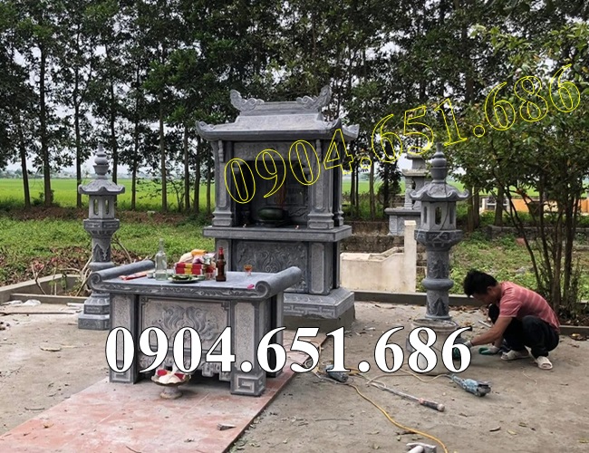 Mẫu am thờ để tro cốt đá khối đơn giản đẹp bán tại Tây Ninh - Nhà thờ tro cốt tại Tây Ninh