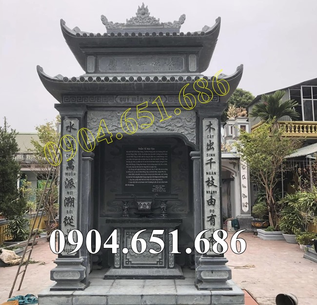 Mẫu nhà để đựng thờ hũ tro cốt gia đình đẹp bán tại Long An - Am thờ cốt gia đình tại Long An
