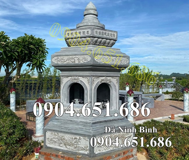 Mẫu tháp đá nhỏ đẹp bán tại Bình Phước - Tháp để tro cốt nhỏ tại Bình Phước