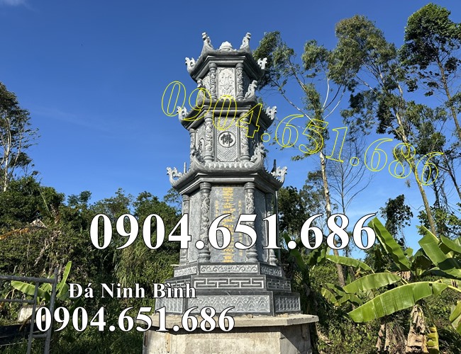 Mẫu tháp đẹp để tro cốt, hài cốt bán tại Tây Ninh - Bảo tháp đá tại Tây Ninh