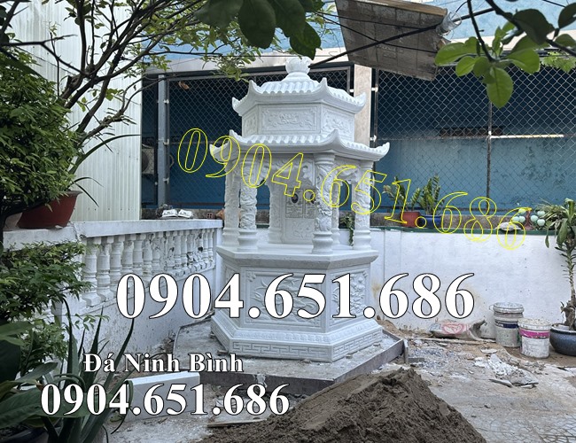 Tháp đá trắng đẹp bán tại Đồng Nai - Tháp mộ để tro cốt tại Đồng Nai