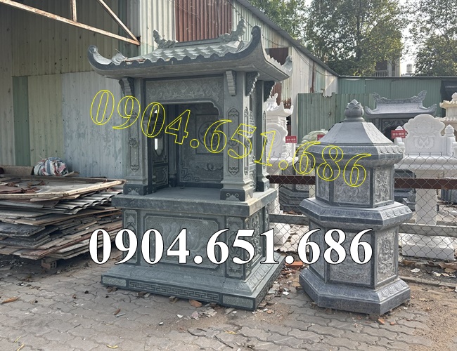 Mẫu am thờ để tro cốt bằng đá đẹp bán tại Sài Gòn, Hồ Chí Minh - Am đá xanh rêu tại Sài Gòn