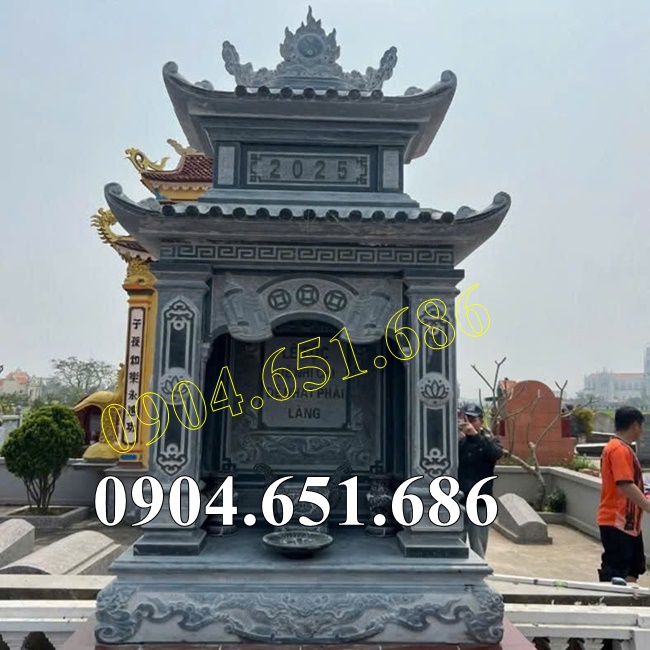 Mẫu am thờ để tro cốt bằng đá xanh rêu đẹp bán tại Sài Gòn, Hồ Chí Minh
