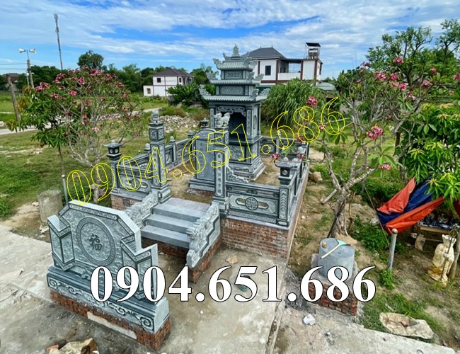 Báo giá bán, lắp đặt am thờ đá, nhà đá, lăng mộ đá trọn gói tại Cần Thơ - Lăng mộ để tro cốt tại Cần Thơ