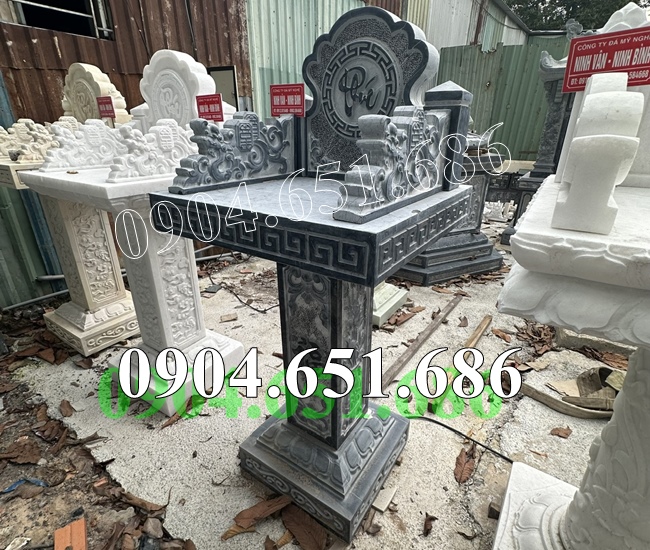 Mẫu bàn thiên đá khối đơn giản đẹp bán tại TP Hồ Chí Minh, Sài Gòn - Cây hương trước nhà tại Hồ Chí Minh