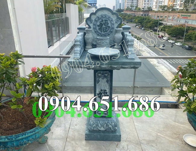 Mẫu bàn thiên đặt trên sân thượng đẹp bán tại Tp Hồ Chí Minh, Sài Gòn - Bàn thờ thiên đá đẹp tại Hồ Chí Minh