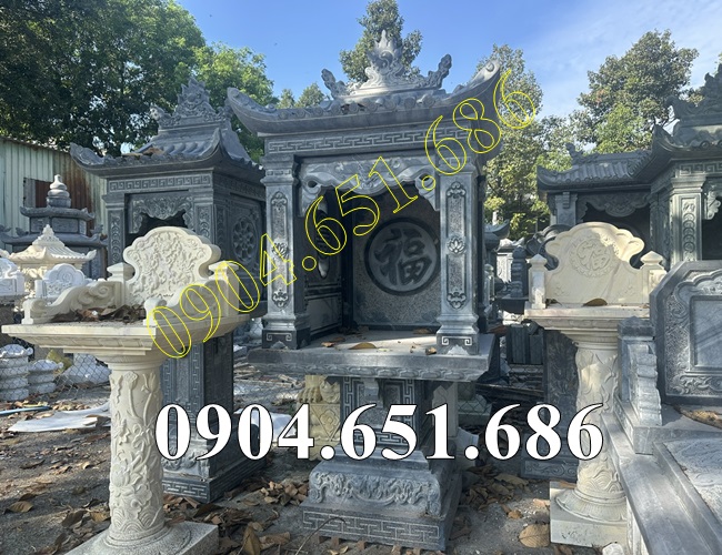 Am miếu thờ bằng đá khối đẹp bán tại Bạc Liêu, Cà Mau - Am thờ để tro cốt, thờ thần linh thổ địa tại Bạc Liêu