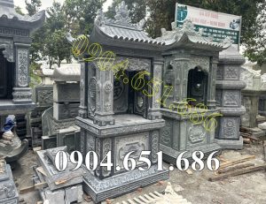 Bán 71 Am thờ đá đẹp tại Bến Tre cũ – Lắp đặt Am thờ tro cốt, thần linh tại Bến Tre