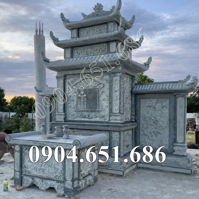 Báo giá bán, lắp đặt am thờ đá, miếu thờ đá trọn gói tại Bạc Liêu, Cà Mau