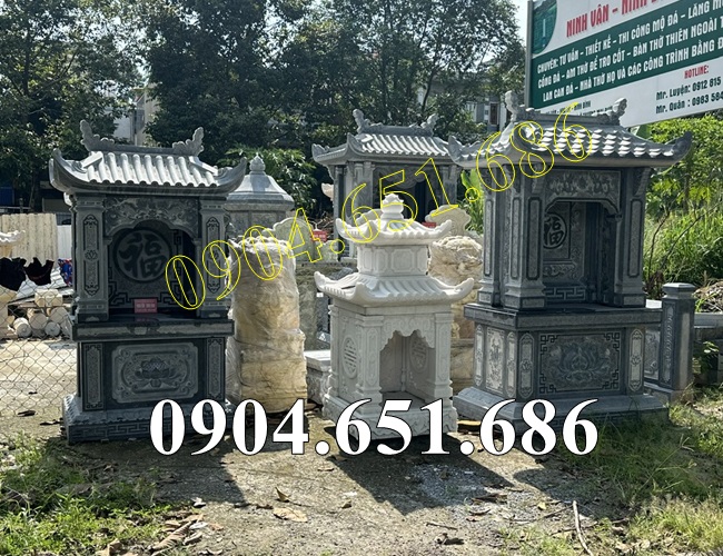 Địa chỉ bán am thờ đá, miếu thờ đá thờ tro cốt, thờ thần linh tại Kiên Giang, An Giang giá rẻ, uy tín