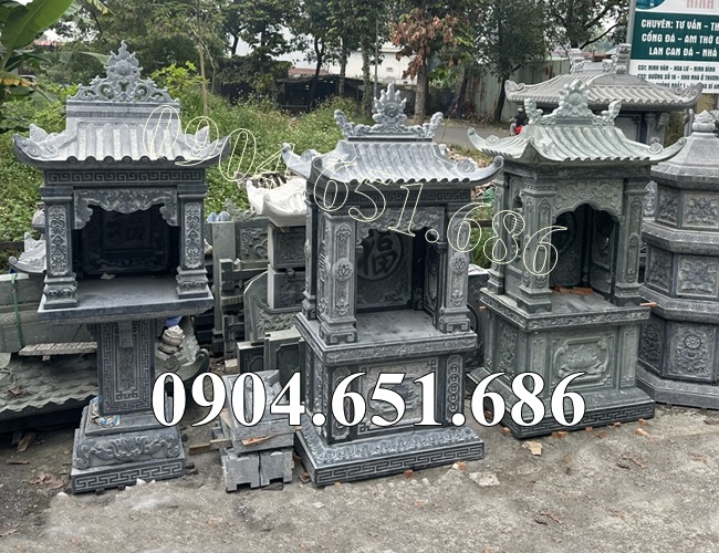 Địa chỉ bán am thờ đá, miếu thờ đá thờ tro cốt, thờ thần linh tại Trà Vinh, Vĩnh Long giá rẻ, uy tín