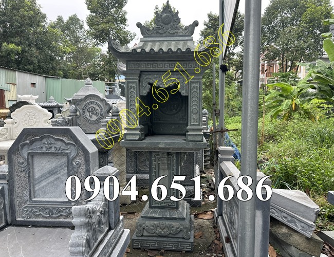 Mẫu am thờ đá nhỏ đẹp bán tại Kiên Giang, An Giang - Am miếu thờ ngoài trời, thờ tro cốt tại Kiên Giang