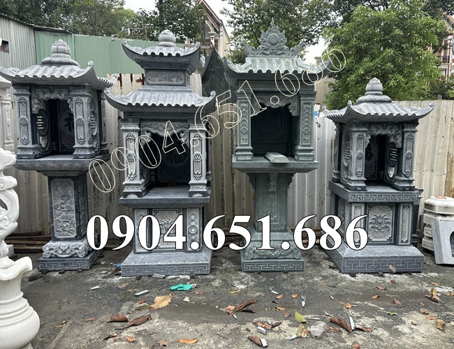 Mẫu am thờ đá nhỏ đẹp, miếu thờ đá nhỏ đẹp bán sẵn tại Bình Dương - Am miếu thờ nhỏ để tro cốt tại Bình Dương
